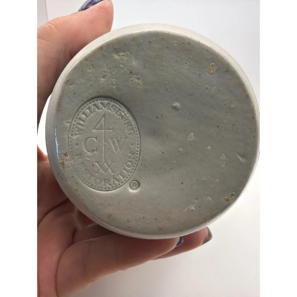 Williamsburg Pottery ready crafted treasure